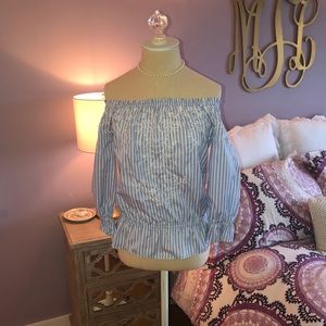 White House Black Market Off-the-Shoulder Top